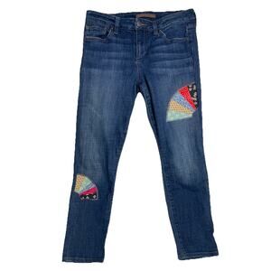 JOE'S JEANS Skinny Ankle Stretch Dark Denim Jeans, Women's Size 29 Grandmas Fan